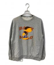 A BATHING APE (アベイシングエイプ) BABY MILO スウェット グレー サイズ:SIZE XL