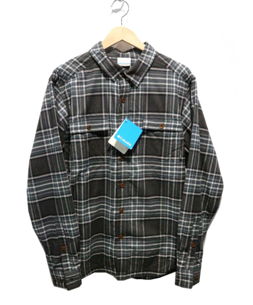 中古 古着通販 Columbia コロンビア チェックシャツ グレー サイズ M 未使用品 ブランド 古着通販 トレファク公式 Trefac Fashion