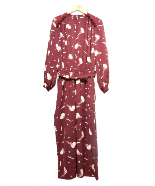 中古 古着通販 Pink House ピンクハウス マキシワンピース ブラウン サイズ 表記無し ブランド 古着通販 トレファク公式 Trefac Fashion