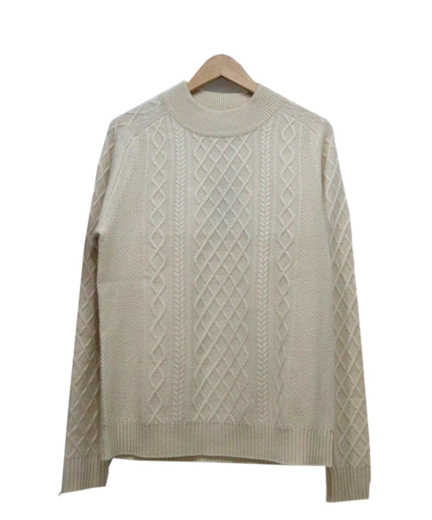 中古 古着通販 Cashyage Junhashimoto カシヤージュ ジュンハシモト カシミヤニット アイボリー サイズ 46 未使用品 ブランド 古着通販 トレファク公式 Trefac Fashion