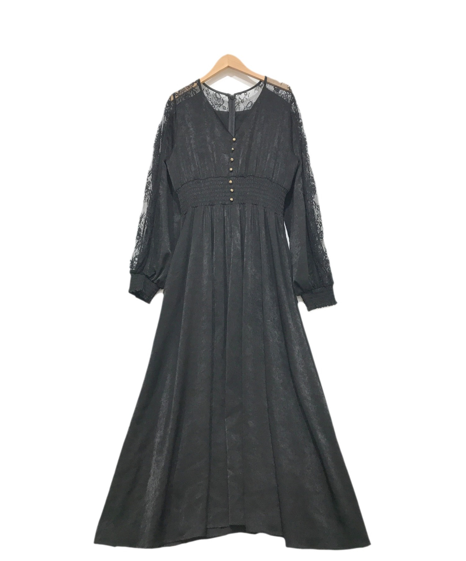 中古 古着通販 Ameri アメリ レースワンピース ブラック サイズ M ブランド 古着通販 トレファク公式 Trefac Fashion