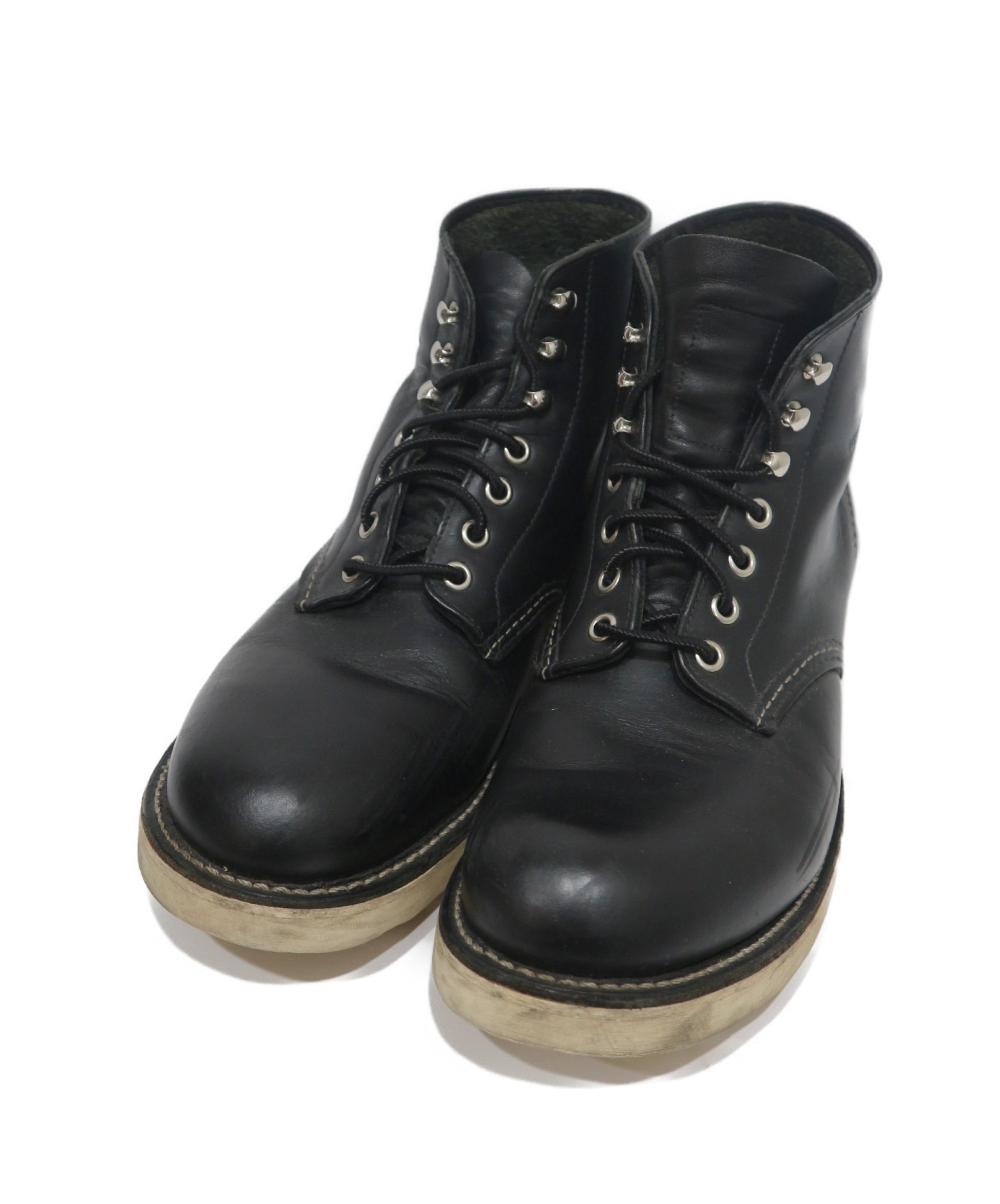 中古 古着通販 Red Wing レッドウィング クラシックプレーントゥブーツ ブラック サイズ Us 9 Eur 42 8165 ブランド 古着通販 トレファク公式 Trefac Fashion