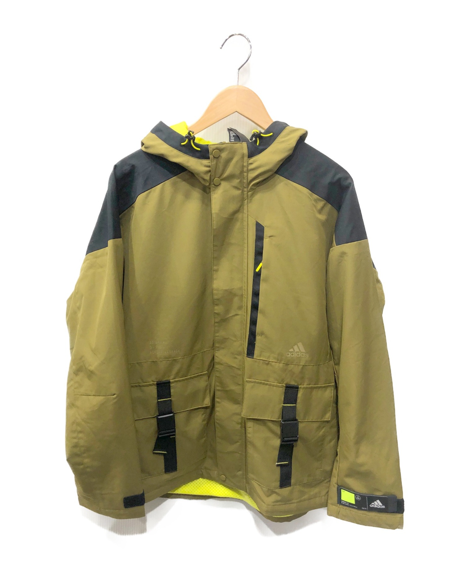 中古 古着通販 Adidas アディダス マウンテンパーカー ベージュ サイズ O ブランド 古着通販 トレファク公式 Trefac Fashion