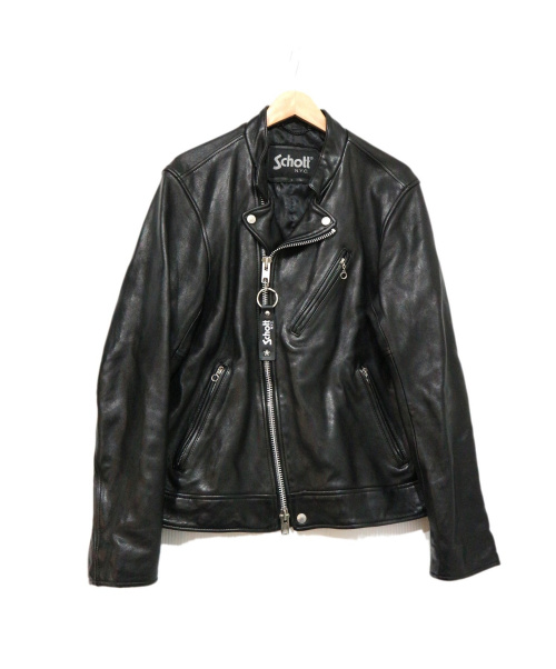 中古 古着通販 Schott ショット ダブルライダースジャケット ブラック サイズ L ブランド 古着通販 トレファク公式 Trefac Fashion