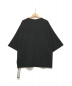 SHAREEF (シャリーフ) 刺繍Tシャツ ブラック サイズ:2：7800円