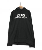 CDG COMME des GARCONS（シーディージー コムデギャルソン）の古着「プルオーバーパーカー」｜ブラック
