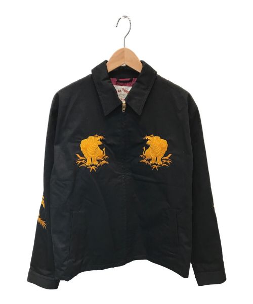 CALEE（キャリー）CALEE (キャリー) スーベニアジャケット ブラック サイズ:Lの古着・服飾アイテム