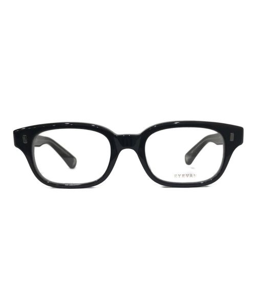 EYEVAN（アイヴァン）EYEVAN (アイヴァン) 眼鏡フレーム ブラックの古着・服飾アイテム