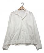 URU（ウル）の古着「オープンカラーシャツ」｜ホワイト
