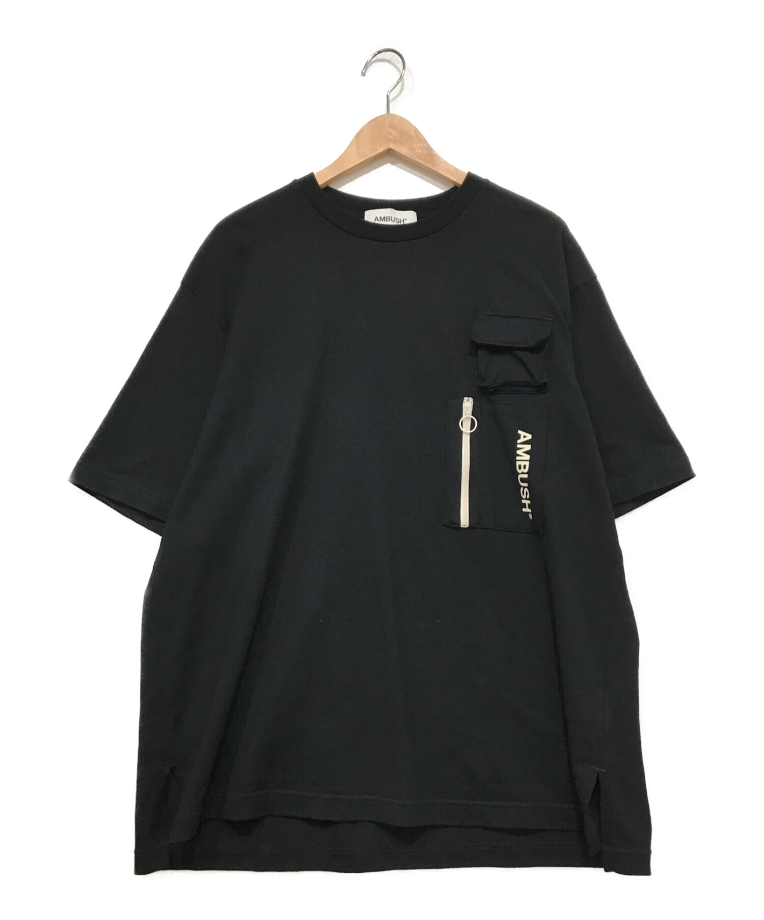 中古・古着通販】AMBUSH (アンブッシュ) Tシャツ ブラック サイズ:2 