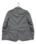 narifuri (ナリフリ) シアサッカーポケッタブルトラベルジャケット ホワイト×ブラック サイズ:S：7800円