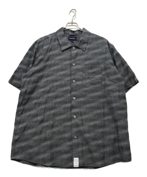 DESCENDANT（ディセンダント）DESCENDANT (ディセンダント) 総柄半袖シャツ グレー サイズ:3の古着・服飾アイテム