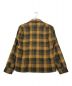 TENDERLOIN (テンダーロイン) ウールブロックチェックシャツ ブラウン サイズ:S：7800円