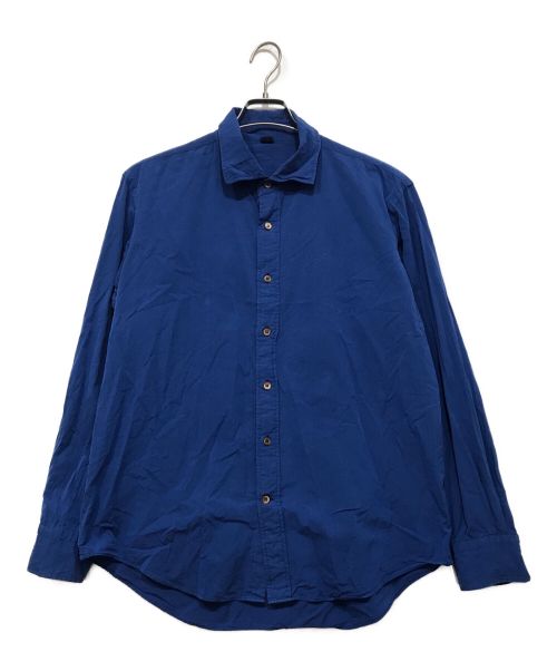 45R（フォーティーファイブアール）45R (フォーティーファイブアール) L/Sシャツ ブルー サイズ:4（下記参照）の古着・服飾アイテム