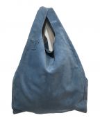MM6 Maison Margielaエムエムシックス メゾンマルジェラ）の古着「スウェードトートバッグ」｜ブルー