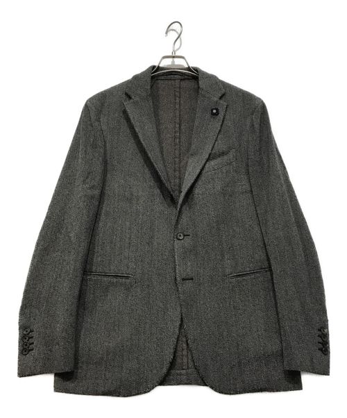 LARDINI（ラルディーニ）LARDINI (ラルディーニ) テーラードジャケット ブラウン サイズ:50の古着・服飾アイテム