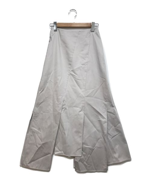 LE CIEL BLEU（ルシェルブルー）LE CIEL BLEU (ルシェルブルー) スカート パープル サイズ:36 未使用品の古着・服飾アイテム
