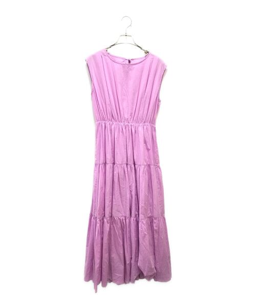 UNMINOU（アンミヌ）UNMINOU (アンミヌ) ティアードワンピース ピンク サイズ:Mの古着・服飾アイテム