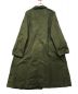 SCYEBASICS (サイベーシックス) N/P Garment Dyed Balmacaan Coat カーキ サイズ:40：17800円