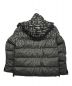 DIESEL (ディーゼル) 中綿入りフーテッドパフジャケット ブラック×カーキ サイズ:M：29800円