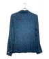 GANGSTERVILLE (ギャングスタービル) オープンカラーシャツ ブルー サイズ:M：7800円