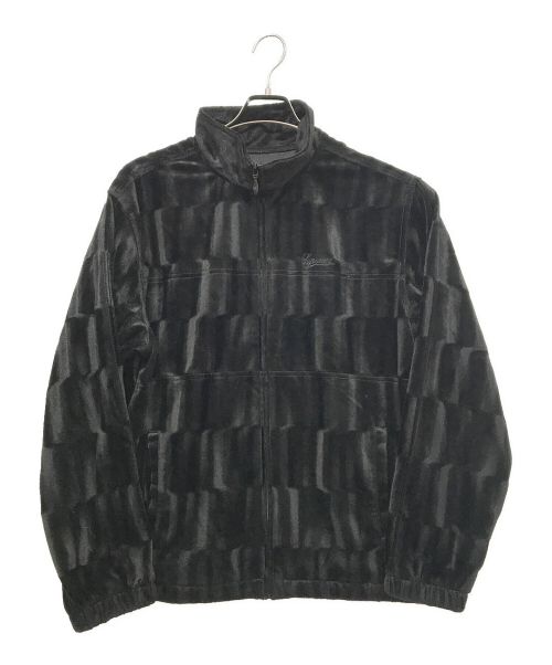 SUPREME（シュプリーム）SUPREME (シュープリーム) Velour Track Jacket ブラック サイズ:Lの古着・服飾アイテム