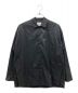 ONE GRAVITY（ワングラヴィティ）の古着「ストレッチタフタオーバーレイヤーシャツ」｜ブラック