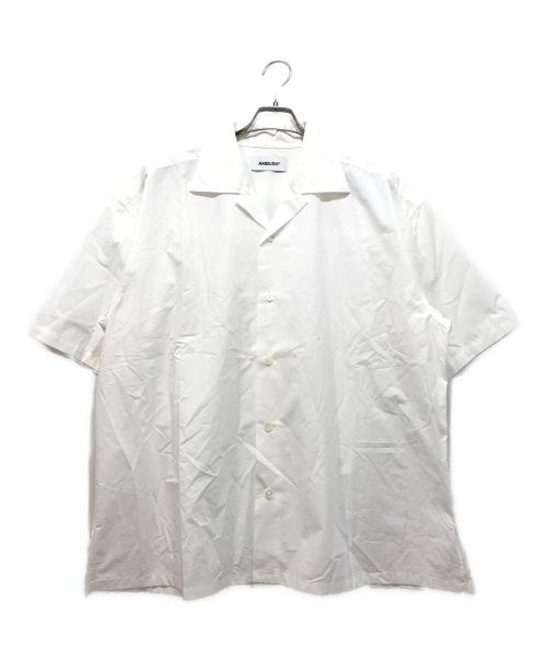 AMBUSH（アンブッシュ）AMBUSH (アンブッシュ) BACK LOGO PRINT SHIRT ホワイト サイズ:46の古着・服飾アイテム