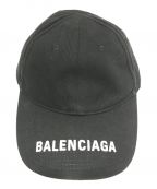 BALENCIAGAバレンシアガ）の古着「クラシックロゴキャップ」｜ブラック