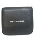 BALENCIAGA（バレンシアガ）の古着「2つ折り財布」｜ブラック
