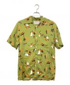 Aloha Blossomアロハブロッサム）の古着「アロハシャツ」｜カーキ