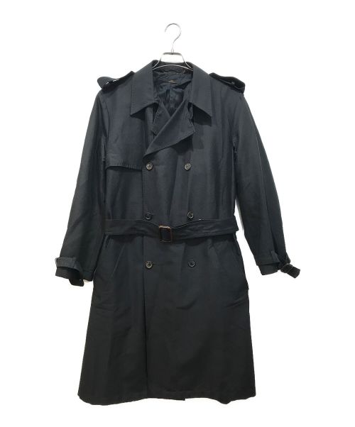VALENTINO（ヴァレンティノ）VALENTINO (ヴァレンティノ) トレンチコート ブラック サイズ:52の古着・服飾アイテム