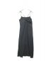 UNDECORATED (アンデコレイテッド) Viscose Twill Dress ブラック：9800円