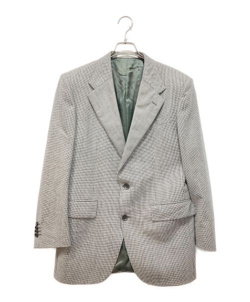 VALENTINO（ヴァレンティノ）VALENTINO (ヴァレンティノ) グレンチェック2Bジャケットセットアップ グレー サイズ:50の古着・服飾アイテム