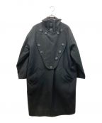 Vivienne Westwood RED LABELヴィヴィアンウエストウッドレッドレーベル）の古着「ハートデザインウールコート」｜ブラック