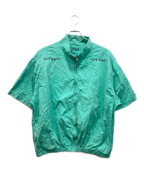 C.E（シーイー キャブエンプト）C.E (シーイー) 半袖ジップブルゾン グリーン サイズ:Lの古着・服飾アイテム