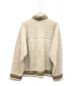 UNFIL (アンフィル) wool pile boa fleece full zip jacket ベージュ サイズ:5：12800円