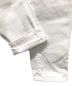 中古・古着 DSQUARED2 (ディースクエアード) STRETCH BULL GARMENT DYED SKATER ホワイト サイズ:42：11000円