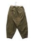 TRADE MARK GOLD (トレードマークゴールド) Backsatin Military Over Pants カーキ サイズ:M：6000円