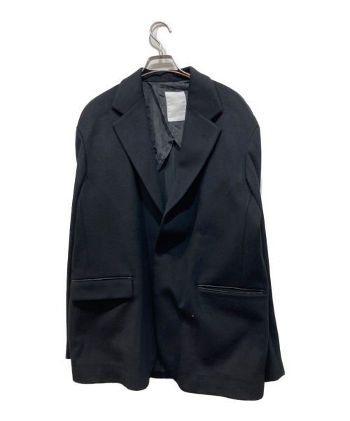 ONE GRAVITY（ワングラヴィティ）ONE GRAVITY (ワングラヴィティ) ビーバージャージー2B セットアップジャケット ブラック サイズ:Lの古着・服飾アイテム