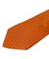 HERMES (エルメス) Hジャガード織シルクネクタイ オレンジ サイズ:表記なし：9800円