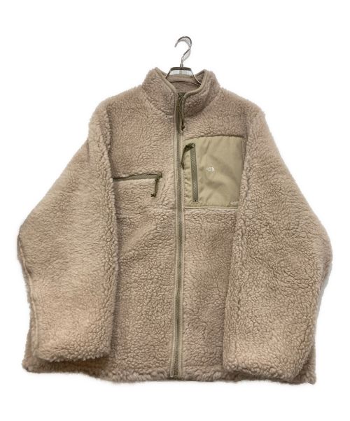 THE NORTHFACE PURPLELABEL（ザ・ノースフェイス パープルレーベル）THE NORTHFACE PURPLELABEL (ザ・ノースフェイス パープルレーベル) Wool Boa Fleece Field Jacket ベージュ サイズ:XL 未使用品の古着・服飾アイテム
