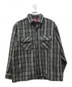 SUPREMEシュプリーム）の古着「22AW Heavy Flannel Shirt」｜グレー