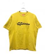 SUPREMEシュプリーム）の古着「22AW Shadow Script S/S Top」｜イエロー