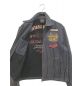中古・古着 VANSON (バンソン) ジップジャケット ネイビー サイズ:XL：9800円