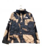 THE NORTH FACE）の古着「Bleached Denim Print Mountain Jacket」｜ブラック