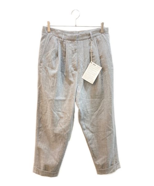MM6 Maison Margiela（エムエムシックス メゾンマルジェラ）MM6 Maison Margiela (エムエムシックス メゾンマルジェラ) Drop Crotch Tailored Trousers グレー サイズ:44の古着・服飾アイテム