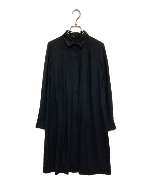 MACKINTOSH LONDON（マッキントッシュ ロンドン）MACKINTOSH LONDON (マッキントッシュ ロンドン) シャツワンピース ブラック サイズ:38 未使用品の古着・服飾アイテム