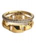 MICHAEL KORS（マイケルコース）の古着「Precious Metal-Plated Sterling Silver Mercer Link Pave Halo Ring」