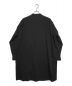 ONE GRAVITY (ワングラヴィティ) ロングオーバーレイヤーバンドカラーシャツ ブラック サイズ:Ｌ：7000円